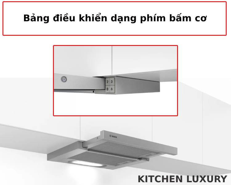 Bảng điều khiển dạng phím bấm cơ