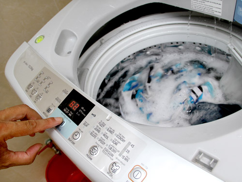 Máy giặt Bosch xả nước quá lâu xảy ra do vấn ống xả máy đang gặp vấn đề.