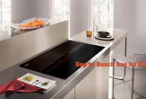 Bếp từ Bosch báo lỗi E3 khi nguồn cấp điện có hiệu điện thế