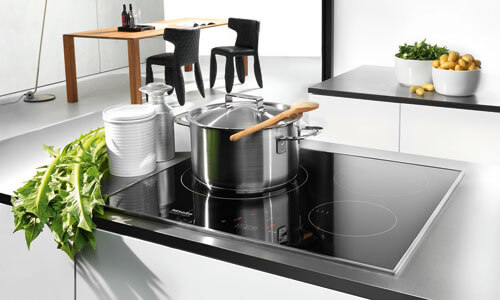 Sử dụng công suất phù hợp khi nấu ăn bằng bếp từ Bosch.