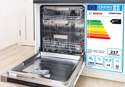 Máy rửa bát Bosch nhập khẩu Đức tiết kiệm 1/3 lượng nước so với các máy rửa bát thông thường