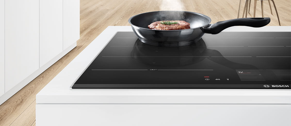 Công nghệ vùng nấu linh hoạt của bếp từ đa điểm Bosch