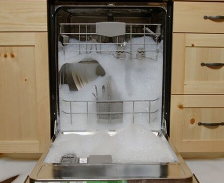Lỗi thường gặp khi sử dụng máy rửa bát