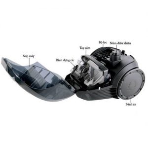 Cấu tạo thân máy hút bụi Bosch BGN21800,