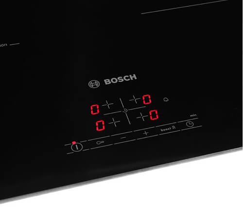 Chức năng hẹn giờ nấu ăn trên bếp từ Bosch giúp bạn làm nhiều việc cùng lúc