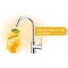 Vòi rửa Blanco MIDA 569.04.240 làm từ đồng mạ chrome cao cấp, chống ăn mòn, luôn sáng bóng