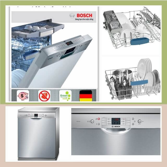 Công nghệ tiên tiến có trong máy rửa bát Bosch