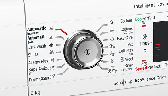 chương trình giặt máy giặt Bosch WAW326H0EU
