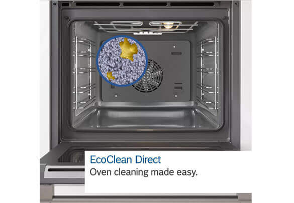 Eco Clean Direct lò nướng Bosch HBA534EB0K