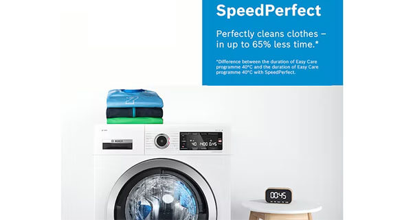 speedperfect máy giặt bosch WAW326H0EU