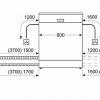 kích thước máy rửa bát bosch SMS4HCI48E