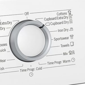 các chương trình máy sấy quần áo heat pump bosch WTR85V00SG