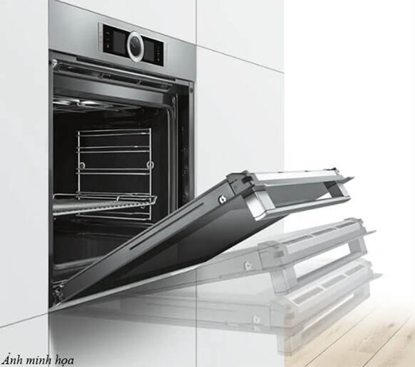 Softmove lò nướng Bosch HBG635BS1