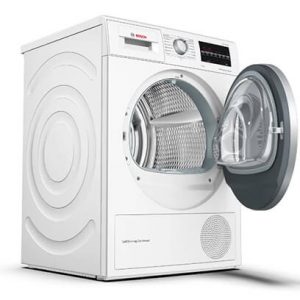 thiết kế máy sấy quần áo bơm nhiệt Bosch WTW85400SG