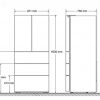 kích thước tủ lạnh bosch kfn86aa76j