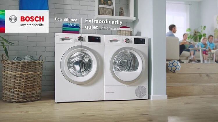 Dùng chương trình giặt nào với máy giặt Bosch cho quần áo của tôi?