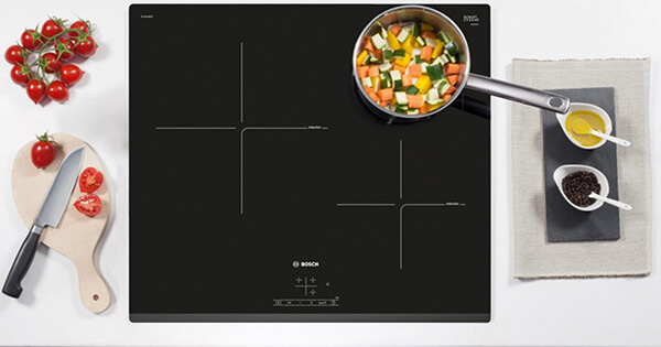 chức năng nấu nướng thông minh của bếp từ Bosch