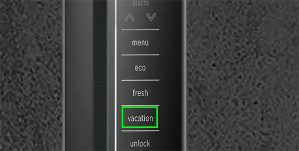 chế độ vacation tủ lạnh Bosch KFN96PX91I