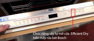 Review chi tiết từ A-Z top 5 máy rửa bát Bosch tự bật hé cửa tốt nhất