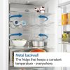 vách sau bằng kim loại tủ lạnh bosch KFN96APEAG