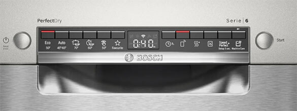 bảng điều khiển máy rửa bát bosch SMS6ZCI14E