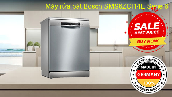 Chương trình khuyến mãi mua máy rửa bát Bosch SMS6ZCI14E