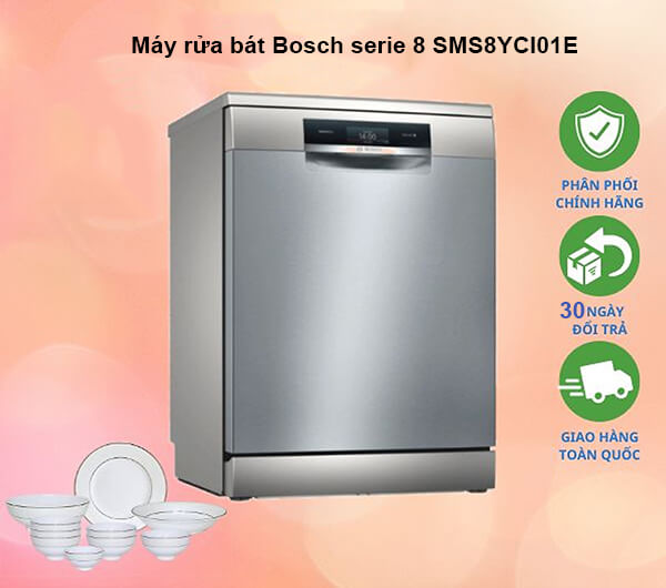 Địa chỉ mua máy rửa bát Bosch SMS8YCI01E chính hãng giá rẻ