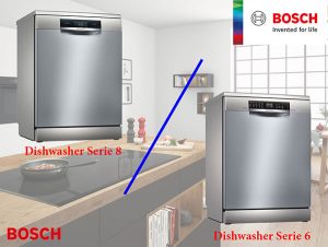 Đánh giá máy rửa bát Bosch serie 6 và 8 nên mua loại nào