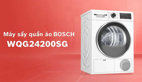 Địa chỉ mua máy sấy quần áo Bosch WQG24200SG chính hãng giá rẻ