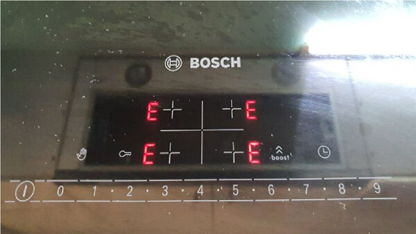Nguyên nhân và cách khắc phục khi bếp từ Bosch lỗi E