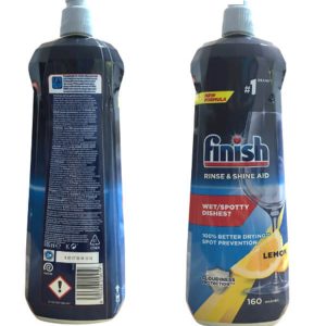cách phân biệt nước làm bóng finish 800ml hương chanh chính hãng