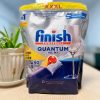 cách phân biệt thật giả viên rửa bát Finish Quantum All In 1 60 viên hương chanh