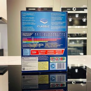 cách phân biệt viên rửa bát finish classic thật và giả