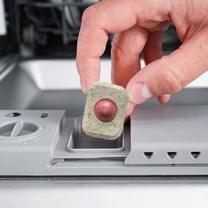 Cách dùng viên rửa bát Finish All In 1 hữu cơ Eco 0%  70 viên