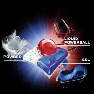 Thành phần chính viên rửa bát Finish Quantum All In 1 60 viên