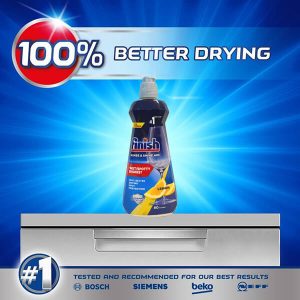 Thành phần chính của nước làm bóng Finish 400ml hương chanh