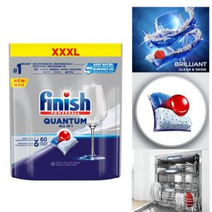 Tính năng vượt trội viên rửa bát Finish Quantum All In 1 60 viên
