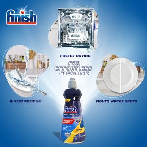 tính năng vượt trội của nước làm bóng Finish 400ml hương chanh