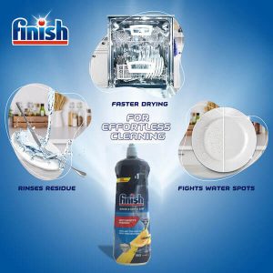 tính năng vượt trội của nước làm bóng Finish 800ml hương chanh
