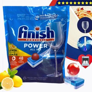Tính năng vượt trội viên rửa bát Finish All In 1 48 viên hương chanh