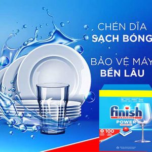 Tính năng vượt trội của viên rửa bát Finish Essential hộp 100 viên