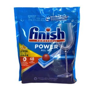Viên rửa bát Finish All In 1 48 viên hương chanh