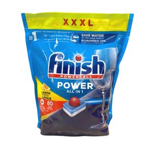 Viên rửa bát Finish All In 1 80 viên hương chanh