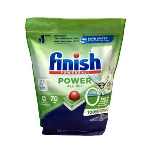 Viên rửa bát Finish All In 1 hữu cơ Eco 0%  70 viên