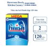 Viên rửa bát Finish Classic hộp 120 viên chính hãng
