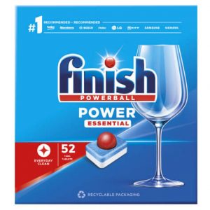 Viên rửa bát Finish Essential hộp 52 viên