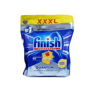 Viên rửa bát Finish Quantum 60 viên hương chanh