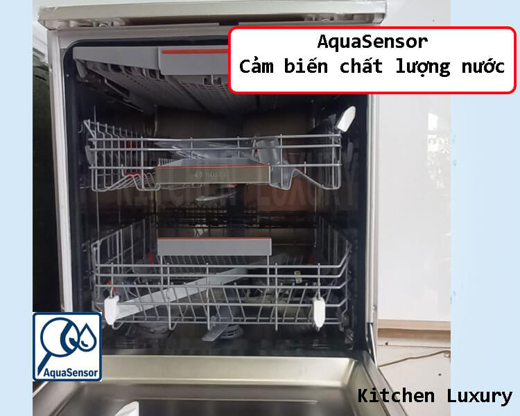 Aqua Sensor cảm biến chất lượng nước máy rửa bát Bosch