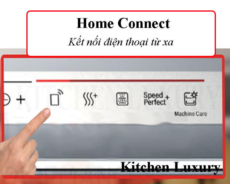 chức năng home connect máy rửa bát bosch smv6zcx16e