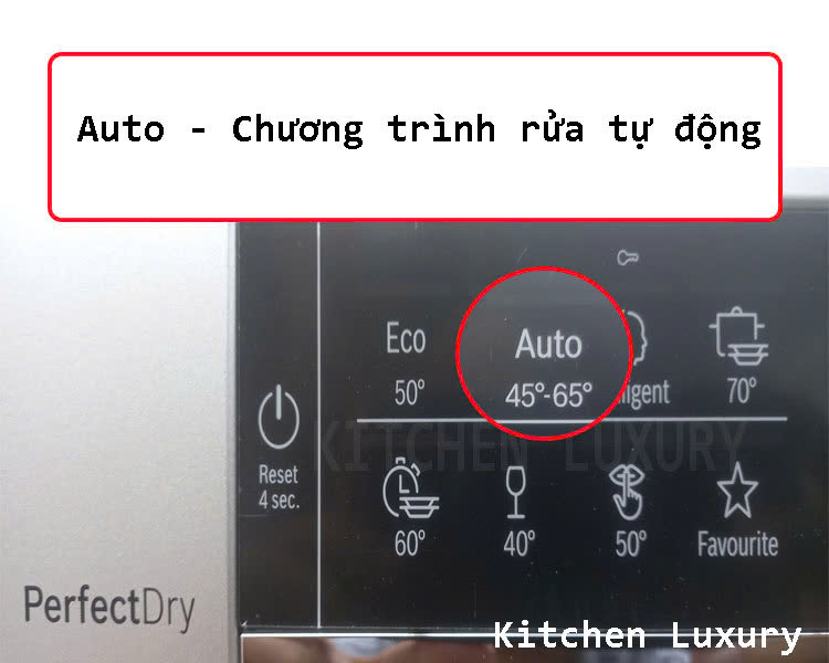 Chương trình rửa tự động Auto máy rửa bát Bosch SMS6ZCI06E